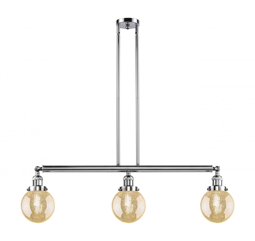 Beacon - 3 Light - 39 inch - Polished Chrome - Stem Hung - Island Light