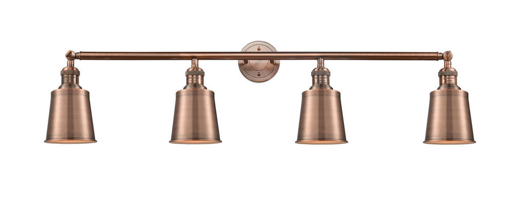 Addison - 4 Light - 42 inch - Antique Copper - Bath Vanity Light