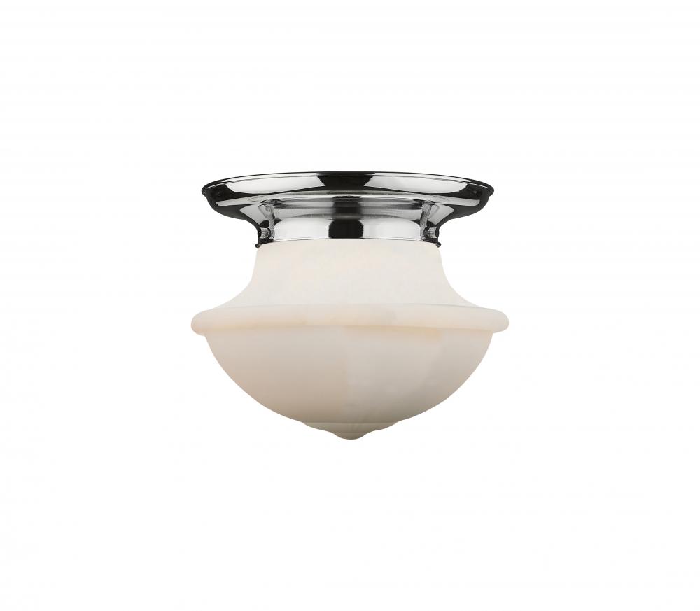 Oxford - 1 Light - 14 inch - Polished Chrome - Flush Mount