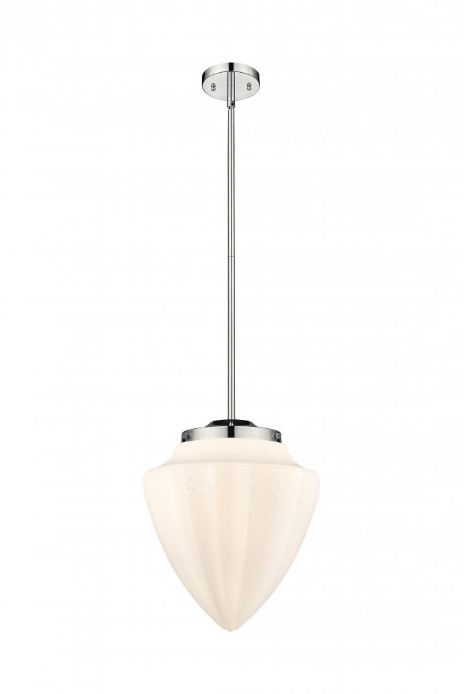 Beacon - 1 Light - 16 inch - Polished Nickel - Stem Hung - Pendant