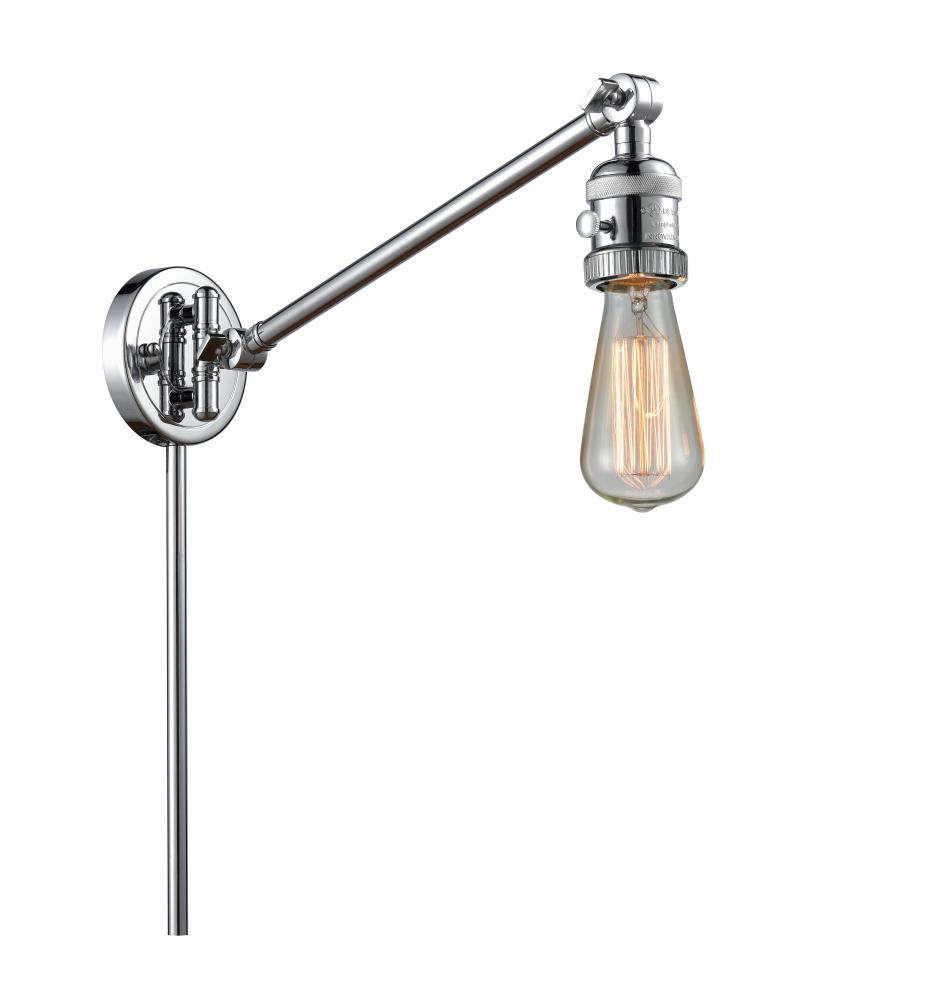 Bare Bulb - 1 Light - 5 inch - Polished Chrome - Swing Arm