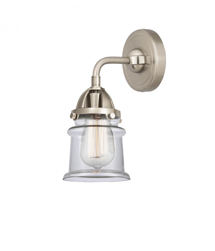 Canton - 1 Light - 5 inch - Brushed Satin Nickel - Sconce