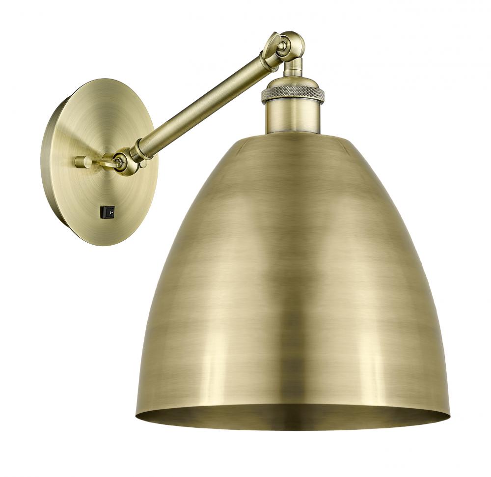 Bristol - 1 Light - 9 inch - Polished Nickel - Sconce