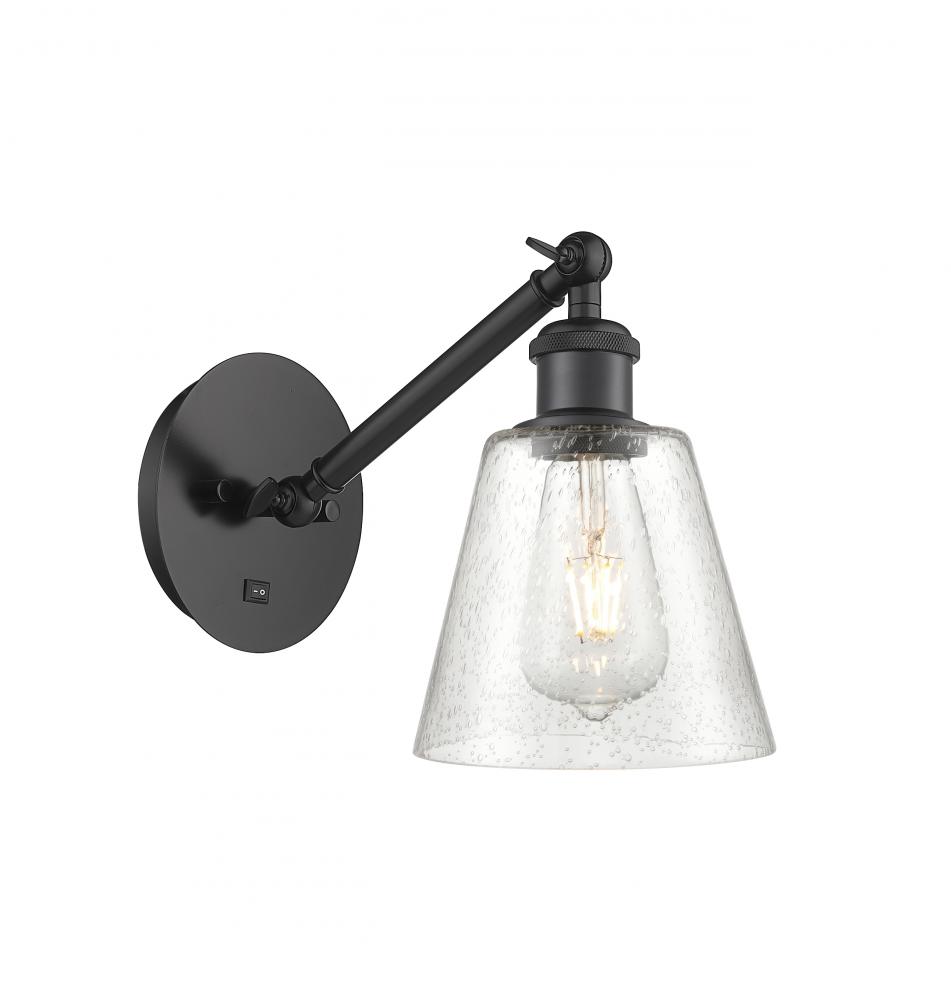 Caton - 1 Light - 5 inch - Matte Black - Sconce