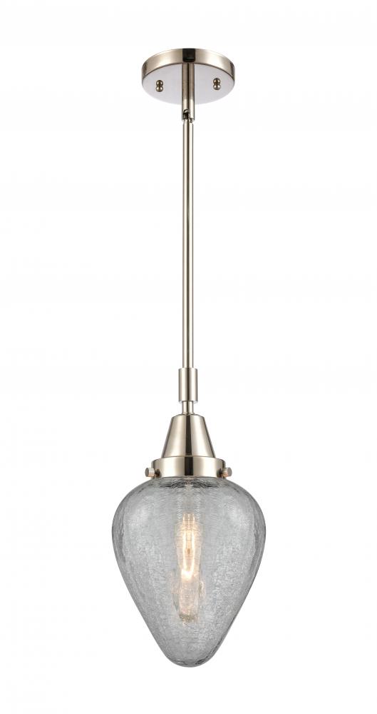 Geneseo - 1 Light - 7 inch - Polished Nickel - Mini Pendant