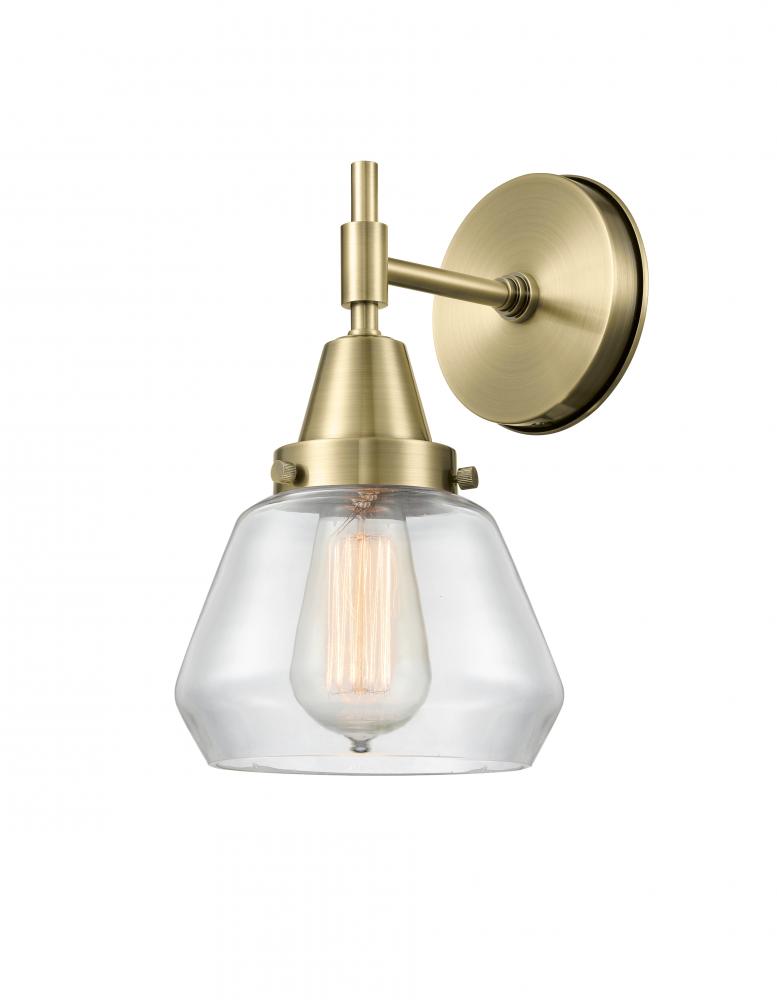 Fulton - 1 Light - 7 inch - Antique Brass - Sconce