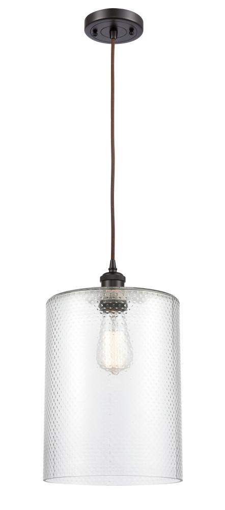 Cobbleskill - 1 Light - 9 inch - Oil Rubbed Bronze - Cord hung - Mini Pendant