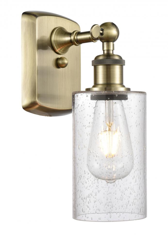 Clymer - 1 Light - 4 inch - Antique Brass - Sconce