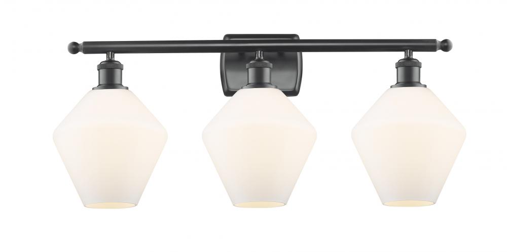 Cindyrella - 3 Light - 28 inch - Matte Black - Bath Vanity Light