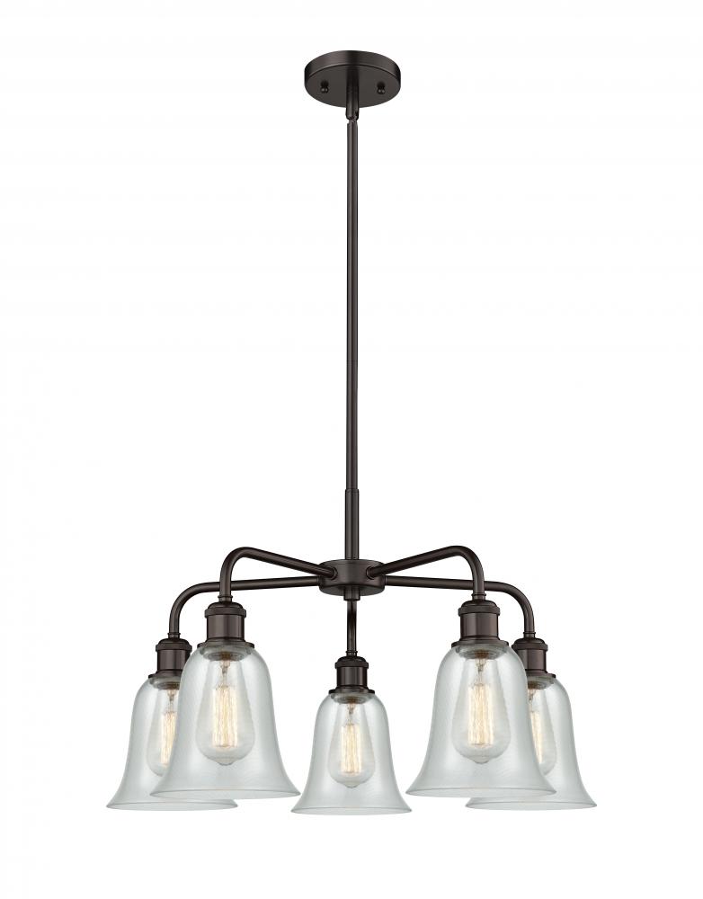 Hanover - 5 Light - 24 inch - Oil Rubbed Bronze - Chandelier