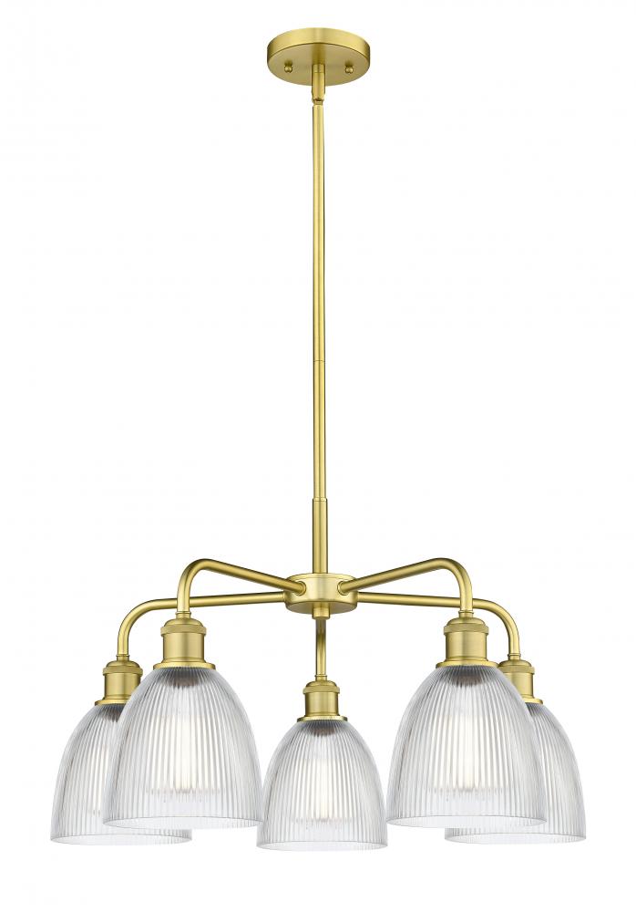 Castile - 5 Light - 24 inch - Satin Gold - Chandelier