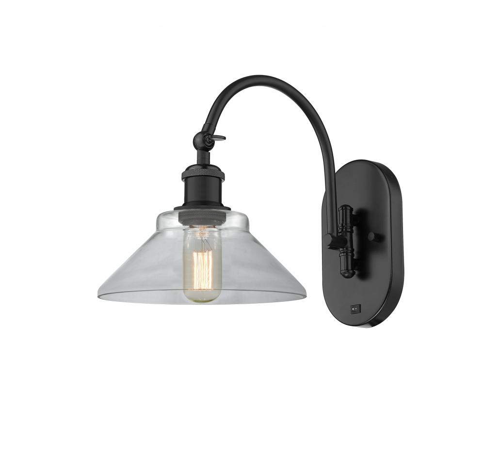 Orwell - 1 Light - 8 inch - Matte Black - Sconce