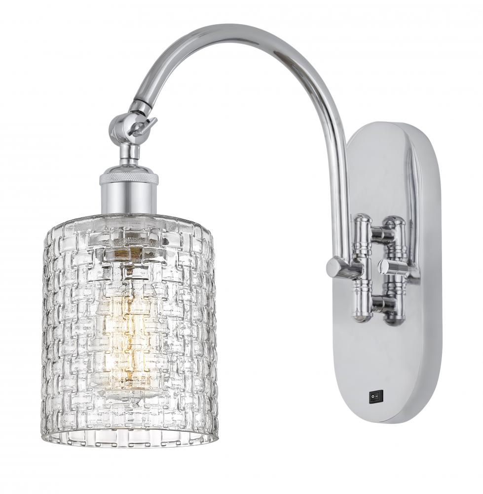 Cobbleskill - 1 Light - 5 inch - Polished Chrome - Sconce