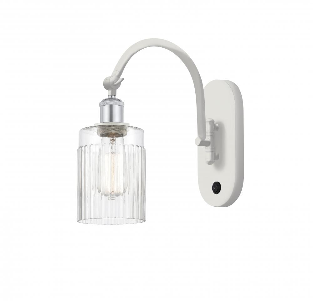 Hadley - 1 Light - 5 inch - White Polished Chrome - Sconce