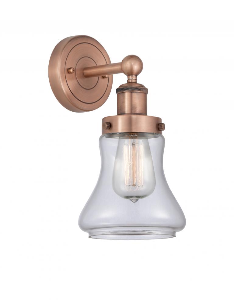 Bellmont - 1 Light - 6 inch - Antique Copper - Sconce