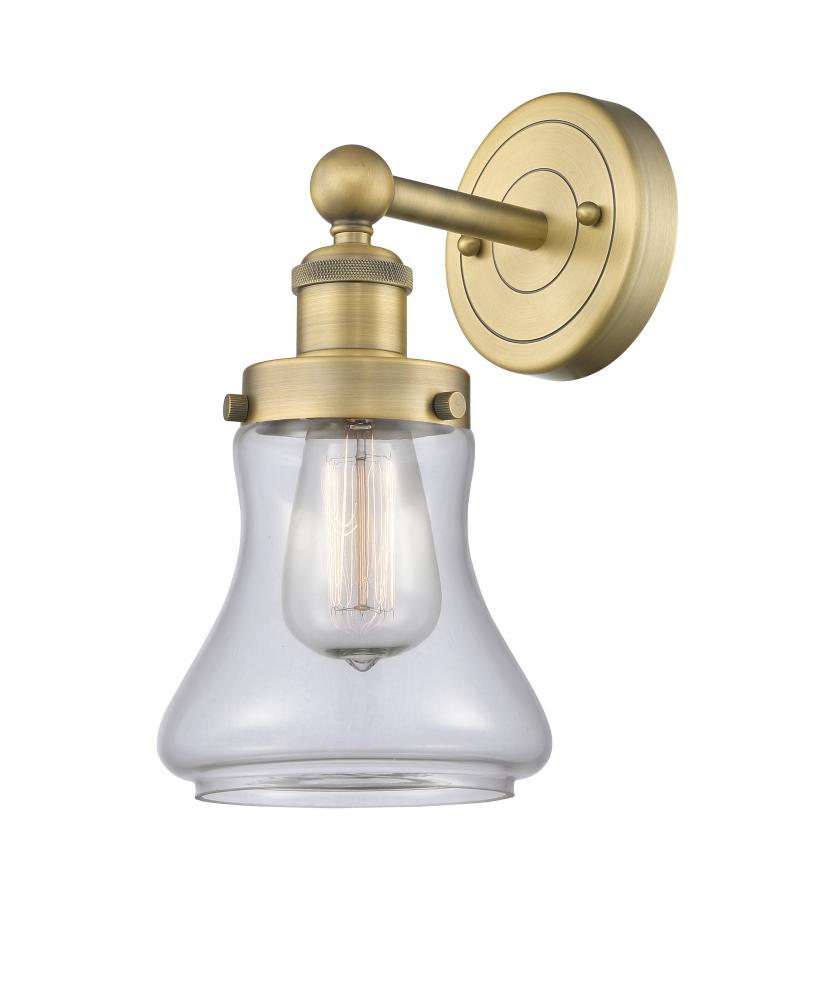 Bellmont - 1 Light - 6 inch - Brushed Brass - Sconce