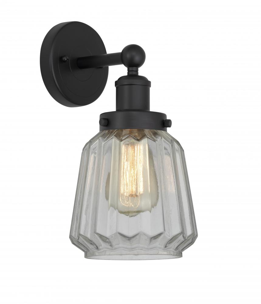 Chatham - 1 Light - 7 inch - Matte Black - Sconce