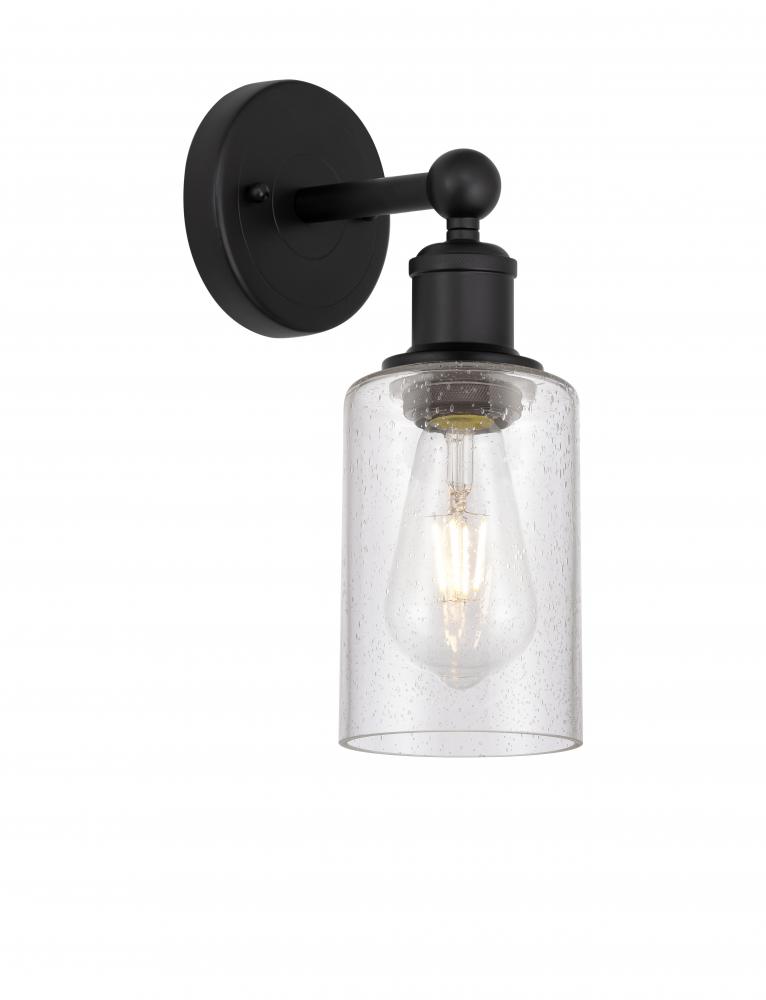 Clymer - 1 Light - 4 inch - Matte Black - Sconce