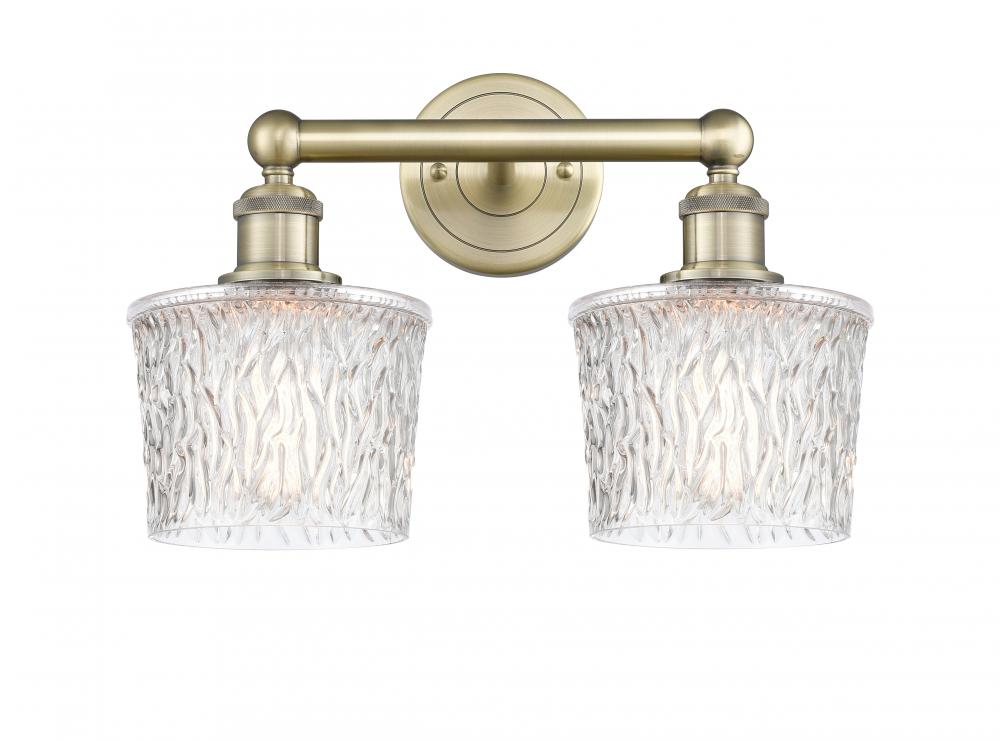 Niagara - 2 Light - 16 inch - Antique Brass - Bath Vanity Light