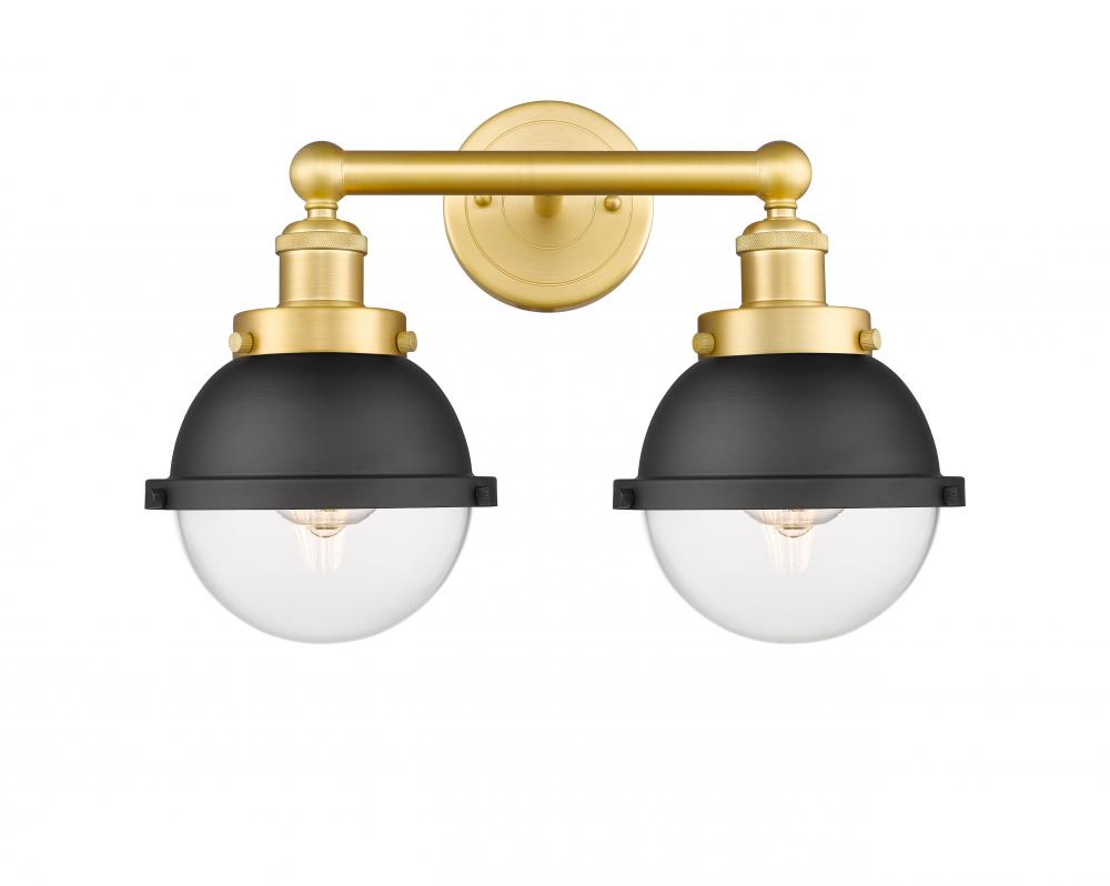 Edison - 2 Light - 16 inch - Satin Gold - Bath Vanity Light