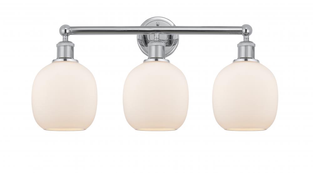 Belfast - 3 Light - 24 inch - Polished Chrome - Bath Vanity Light