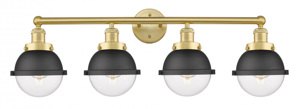 Edison - 4 Light - 34 inch - Satin Gold - Bath Vanity Light