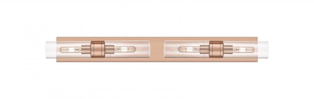 Boreas - 4 Light - 39 inch - Antique Copper - Bath Vanity Light