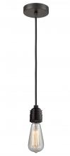 Innovations Lighting 100OB-10BK-2OB - Winchester - 1 Light - 2 inch - Oil Rubbed Bronze - Cord hung - Mini Pendant