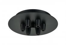 Innovations Lighting 106-BK - 6 Light Round Multi Port Canopy