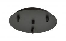 Innovations Lighting 113-OB - 3 Light Round Multi Port Canopy