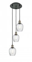 Innovations Lighting 113B-3P-BAB-G292 - Salina - 3 Light - 12 inch - Black Antique Brass - Cord Hung - Multi Pendant