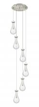 Innovations Lighting 116-451-1P-SN-G451-5SDY - Owego - 6 Light - 16 inch - Brushed Satin Nickel - Multi Pendant