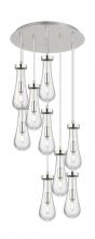 Innovations Lighting 119-451-1P-PN-G451-4CL - Owego - 9 Light - 19 inch - Polished Nickel - Multi Pendant