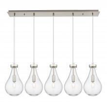 Innovations Lighting 125-451-1P-SN-G451-7SDY - Owego - 5 Light - 37 inch - Brushed Satin Nickel - Linear Pendant