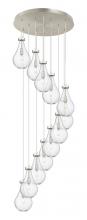 Innovations Lighting 126-451-1P-SN-G451-7CL - Owego - 12 Light - 24 inch - Brushed Satin Nickel - Multi Pendant