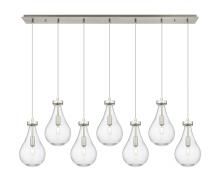 Innovations Lighting 127-451-1P-SN-G451-7SDY - Owego - 7 Light - 49 inch - Brushed Satin Nickel - Linear Pendant