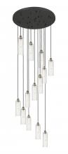 Innovations Lighting 132BK-B-13P-BB-G434-12SDY - Crown Point - 13 Light - 32 inch - Brushed Brass - Multi Pendant