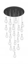 Innovations Lighting 148BK-451-1P-SN-G451-7CL - Owego - 21 Light - 48 inch - Brushed Satin Nickel - Multi Pendant