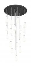 Innovations Lighting 148BK-451-1P-SN-G451-7GWH - Owego - 21 Light - 48 inch - Brushed Satin Nickel - Multi Pendant