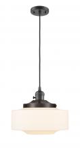 Innovations Lighting 201CSW-OB-G691-12 - Bridgeton - 1 Light - 16 inch - Oil Rubbed Bronze - Cord hung - Mini Pendant