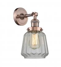  203-AC-G142 - Chatham - 1 Light - 7 inch - Antique Copper - Sconce