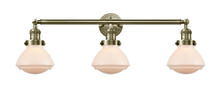  205-AB-G321 - Olean - 3 Light - 31 inch - Antique Brass - Bath Vanity Light