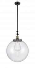 Innovations Lighting 206-BAB-G202-16 - Beacon - 1 Light - 16 inch - Black Antique Brass - Stem Hung - Mini Pendant