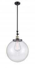 Innovations Lighting 206-BAB-G204-16 - Beacon - 1 Light - 16 inch - Black Antique Brass - Stem Hung - Mini Pendant