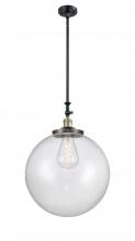 Innovations Lighting 206-BAB-G204-18 - Beacon - 1 Light - 12 inch - Black Antique Brass - Stem Hung - Mini Pendant