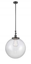 Innovations Lighting 206-OB-G204-18 - Beacon - 1 Light - 18 inch - Oil Rubbed Bronze - Stem Hung - Mini Pendant