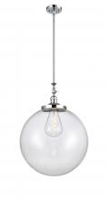 Innovations Lighting 206-PC-G202-18 - Beacon - 1 Light - 12 inch - Polished Chrome - Stem Hung - Mini Pendant