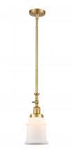 Innovations Lighting 206-SG-G181 - Canton - 1 Light - 6 inch - Satin Gold - Stem Hung - Mini Pendant