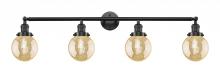 Innovations Lighting 215-OB-G208-6 - Beacon - 4 Light - 42 inch - Oil Rubbed Bronze - Bath Vanity Light