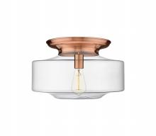 Innovations Lighting 221-1F-AC-G692-16 - Bridgeton - 1 Light - 16 inch - Antique Copper - Flush Mount